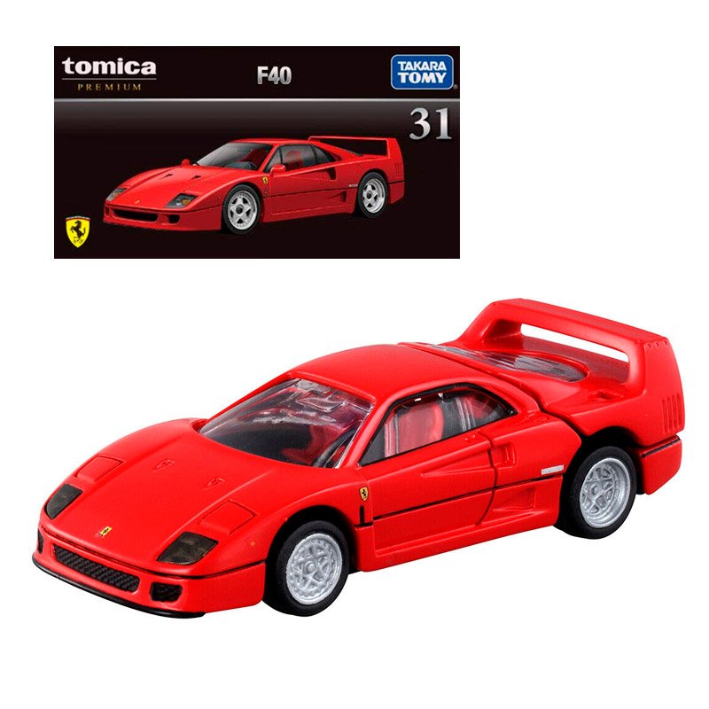 FERRARI RED F40 | TOMICA PREMIUM 31 - IRION Juguetería - FERRARI RED F40 | TOMICA PREMIUM 31 - IRION Juguetería -